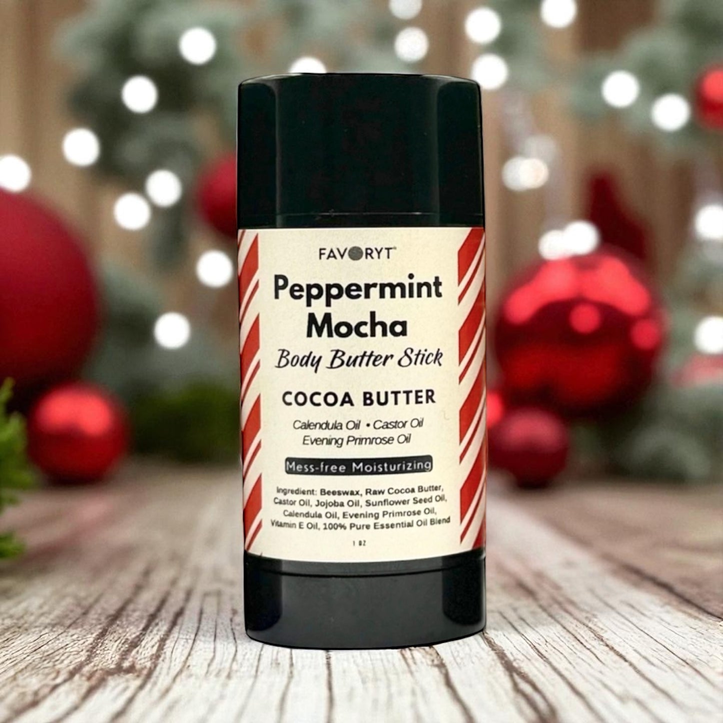 Peppermint Mocha Body Butter Stick – Limited Edition Holiday Moisturizer