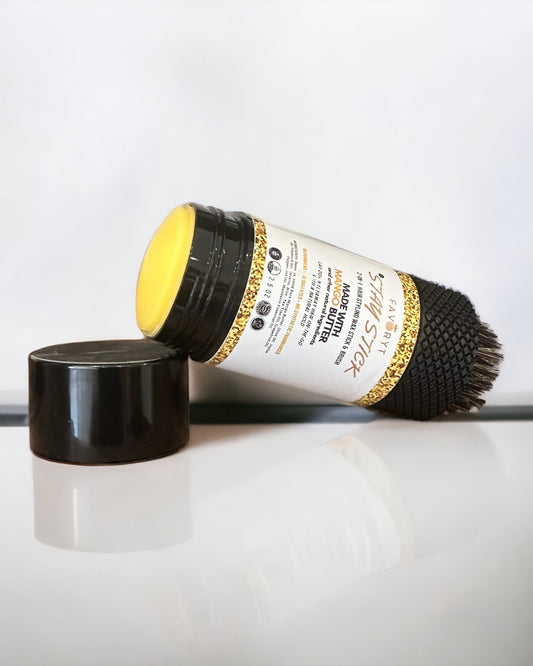 Stay Stick Hair Styling Wax and Brush