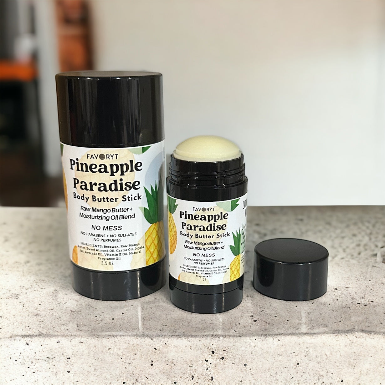 *New Formula! Pineapple Paradise Mango Butter Skin Balm Stick