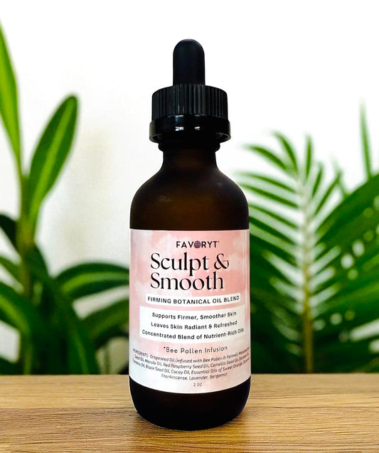 FAVORYT Sculpt & Smooth – Natural Skin Oil with Bee Pollen & Botanicals
