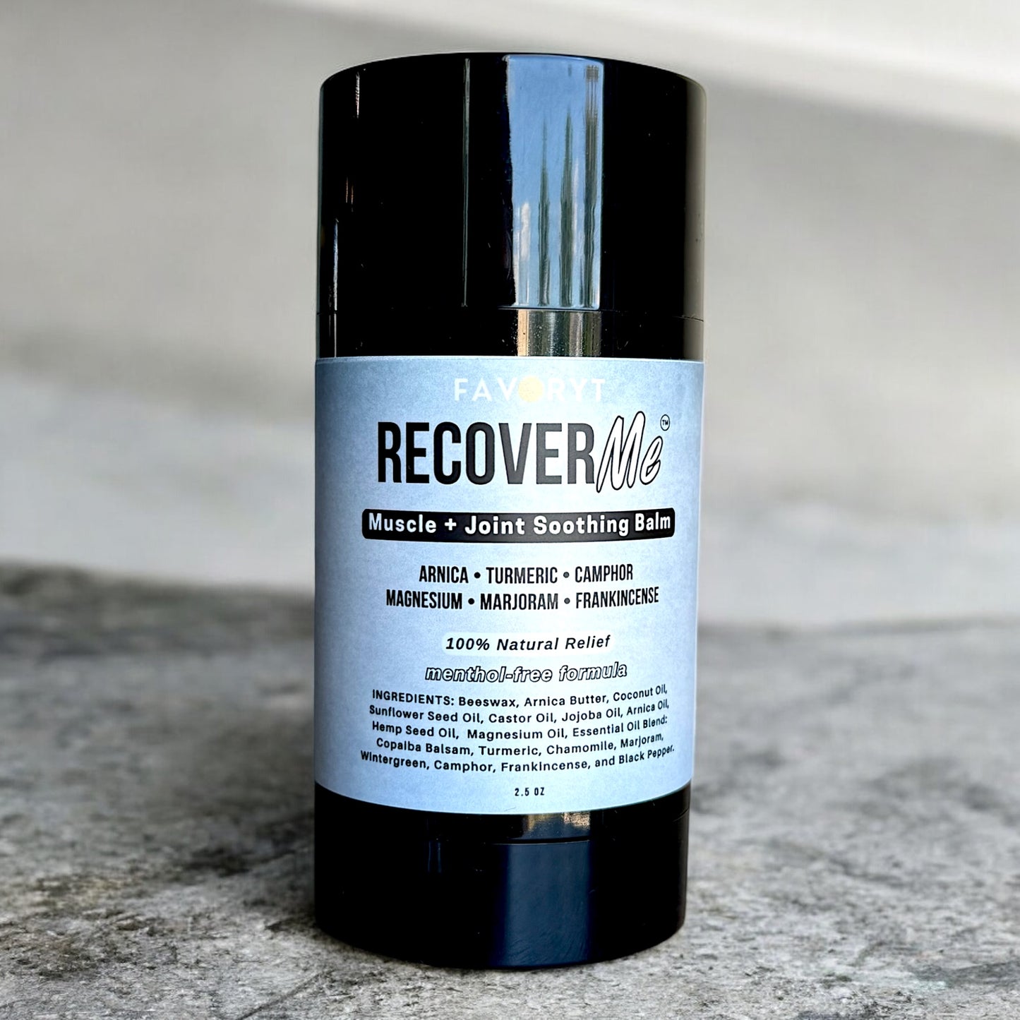 FAVORYT RecoverMe Pain Relief Balm, Joint and Muscle Soothing Balm