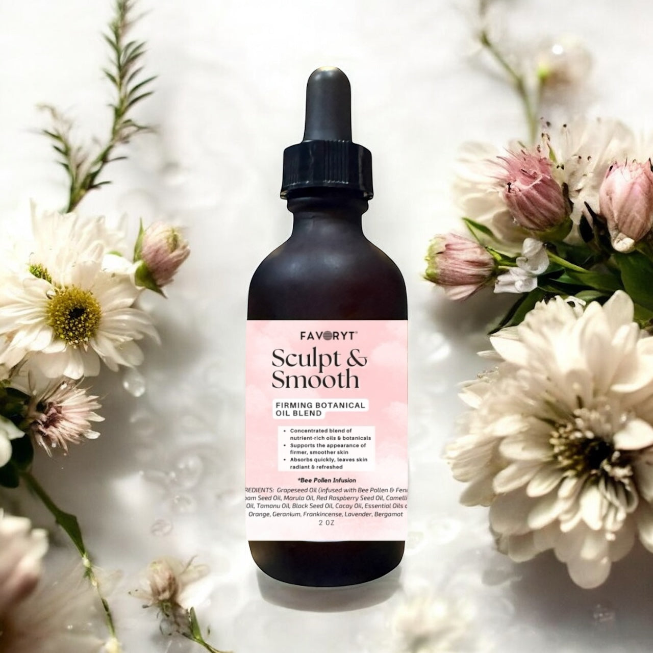 FAVORYT Sculpt & Smooth – Natural Skin Oil with Bee Pollen & Botanicals