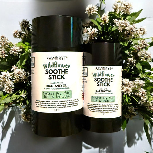 *NEW Wildflower Soothe Stick Skin Balm Stick for Eczema and Dry, Cracked Skin, Soothing effect for itch and irritation