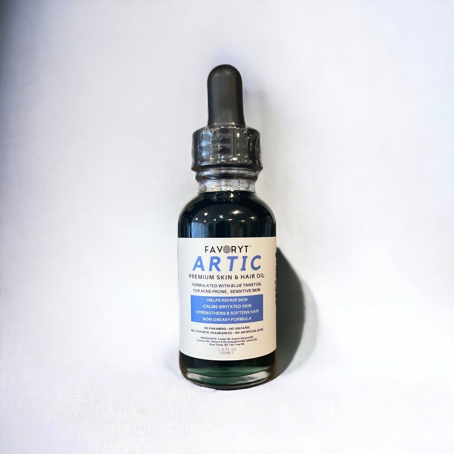 ARTIC Premium Skin & Hair Oil - A lightweight formula for sensitive skin, acne-prone skin