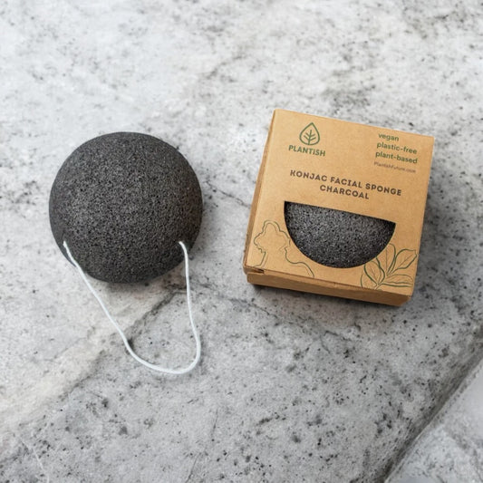 Natural Konjac Facial Sponge | Gentle Exfoliating, Eco-Friendly & Biodegradable Face Cleanser