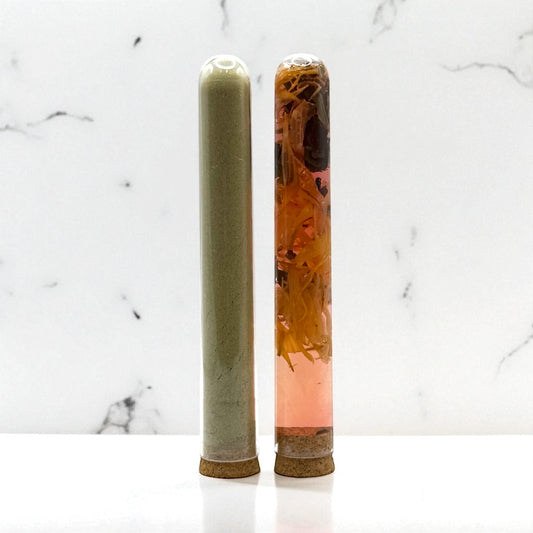 Clarifying Acne-Calming Face Mask | Fresh-Mix Qasil + Neem + Tulsi