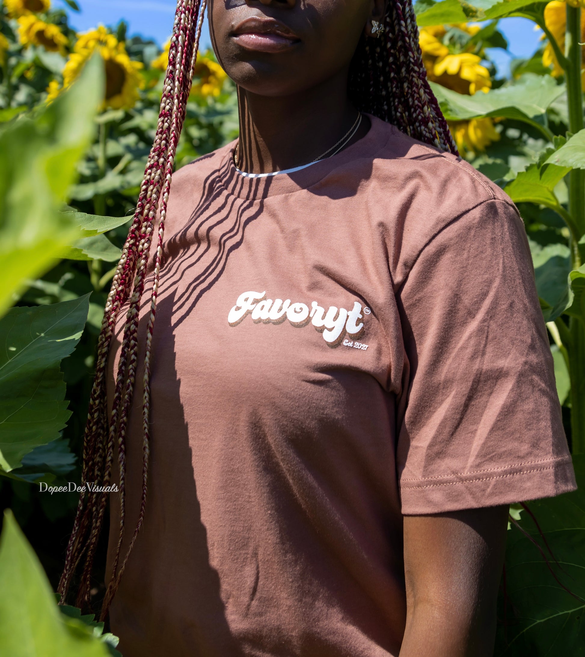 Exclusive Stick to Natural Brown T-shirt - FAVORYT BRAND