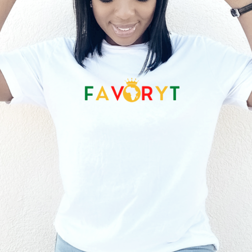 FAVORYT Crown Africa Circle Juneteenth Tee - FAVORYT BRAND