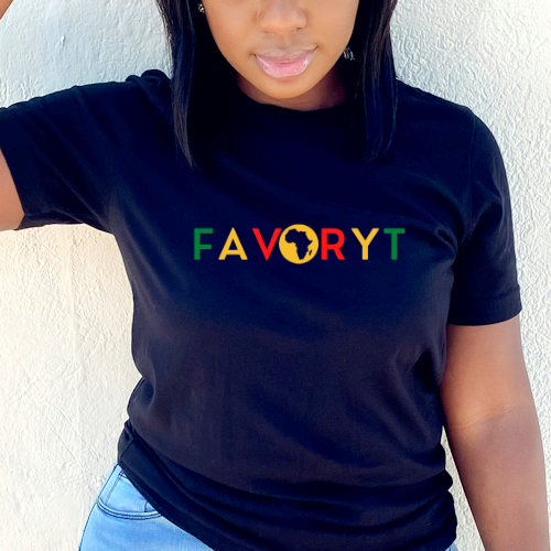 FAVORYT Africa Circle Juneteenth Tee - FAVORYT BRAND