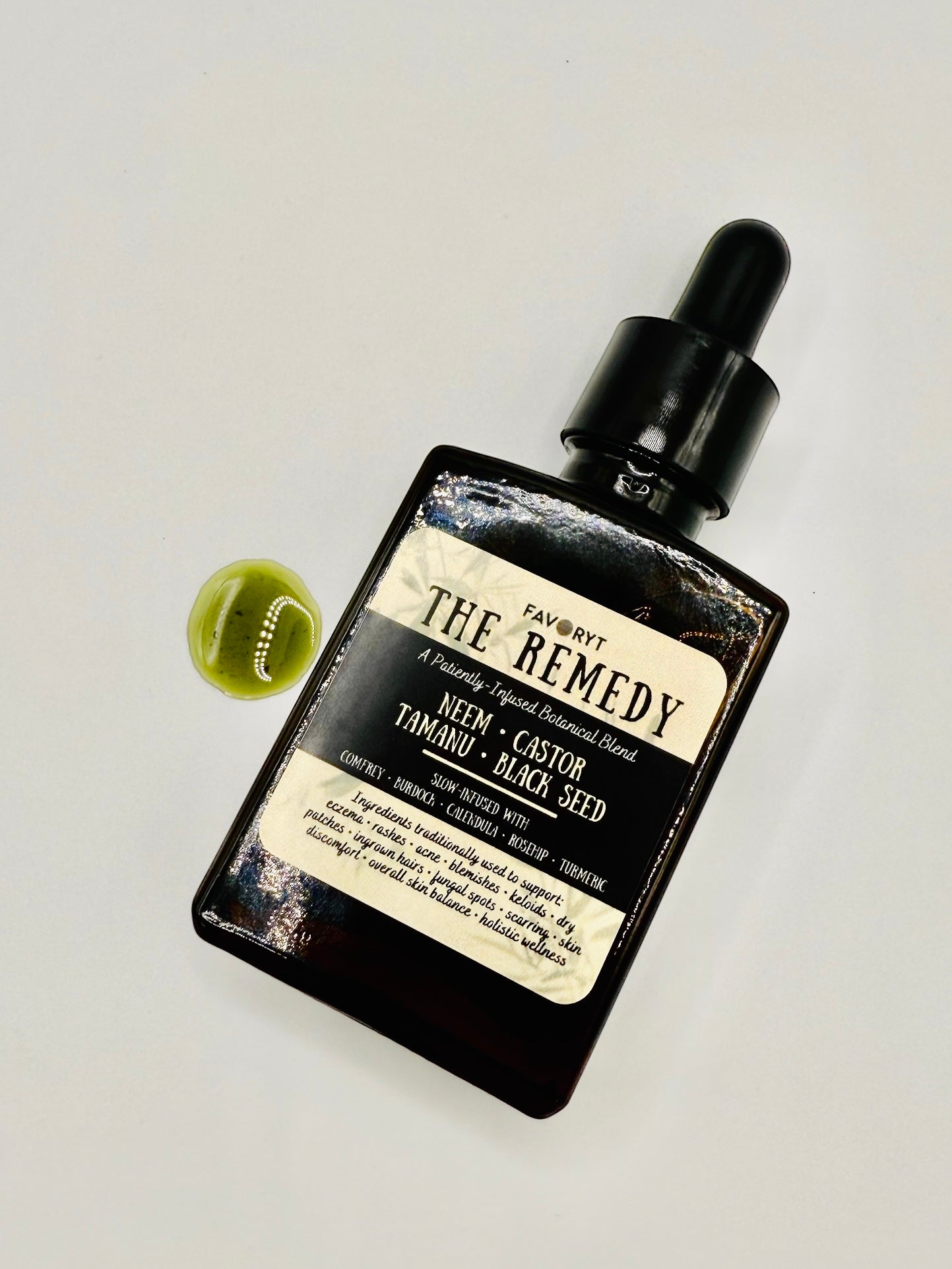 The Remedy – Herbal Wellness Oil for Skin, Scalp & Internal Balance