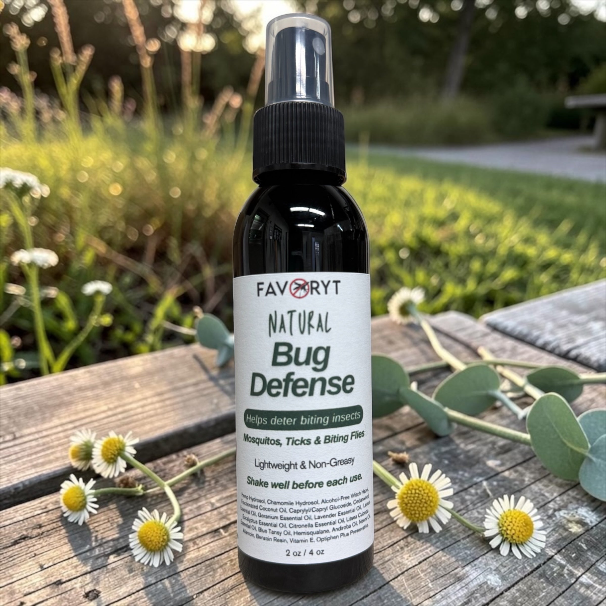 *Newly Reformulated* Outdoor Bug Defense Hydrosol Mist | Botanical Bug ...