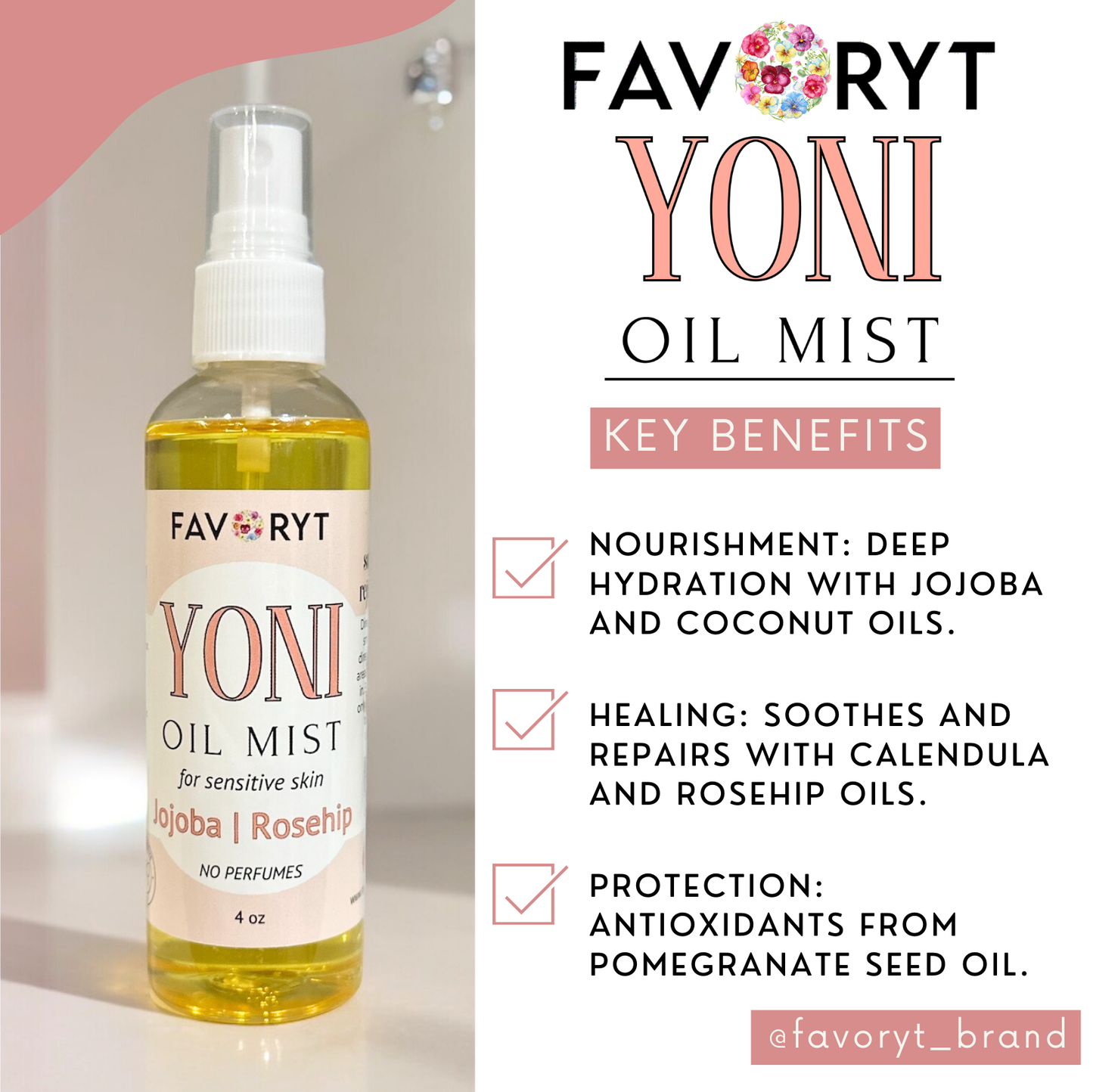 FAVORYT Yoni Oil (Feminine Care)