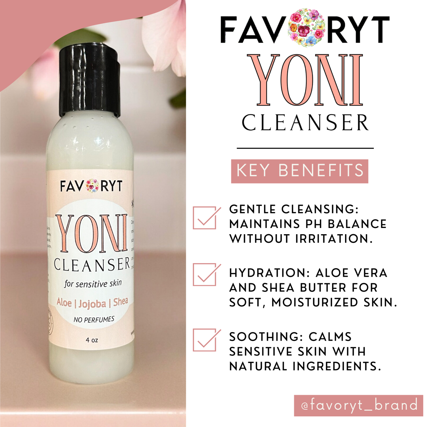 FAVORYT Yoni Cleanser & Oil Bundle