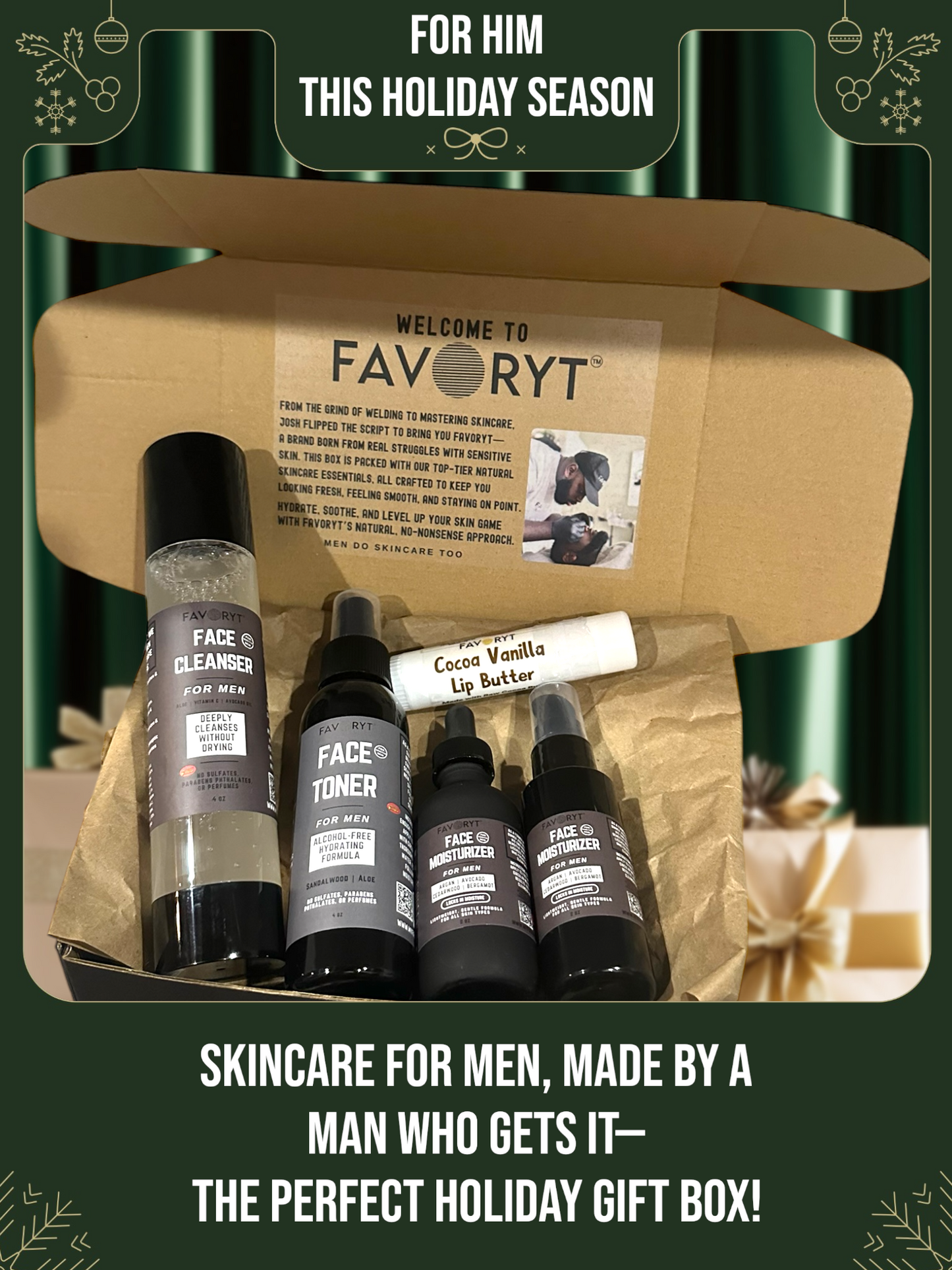 Men’s Skincare Gift Bundle