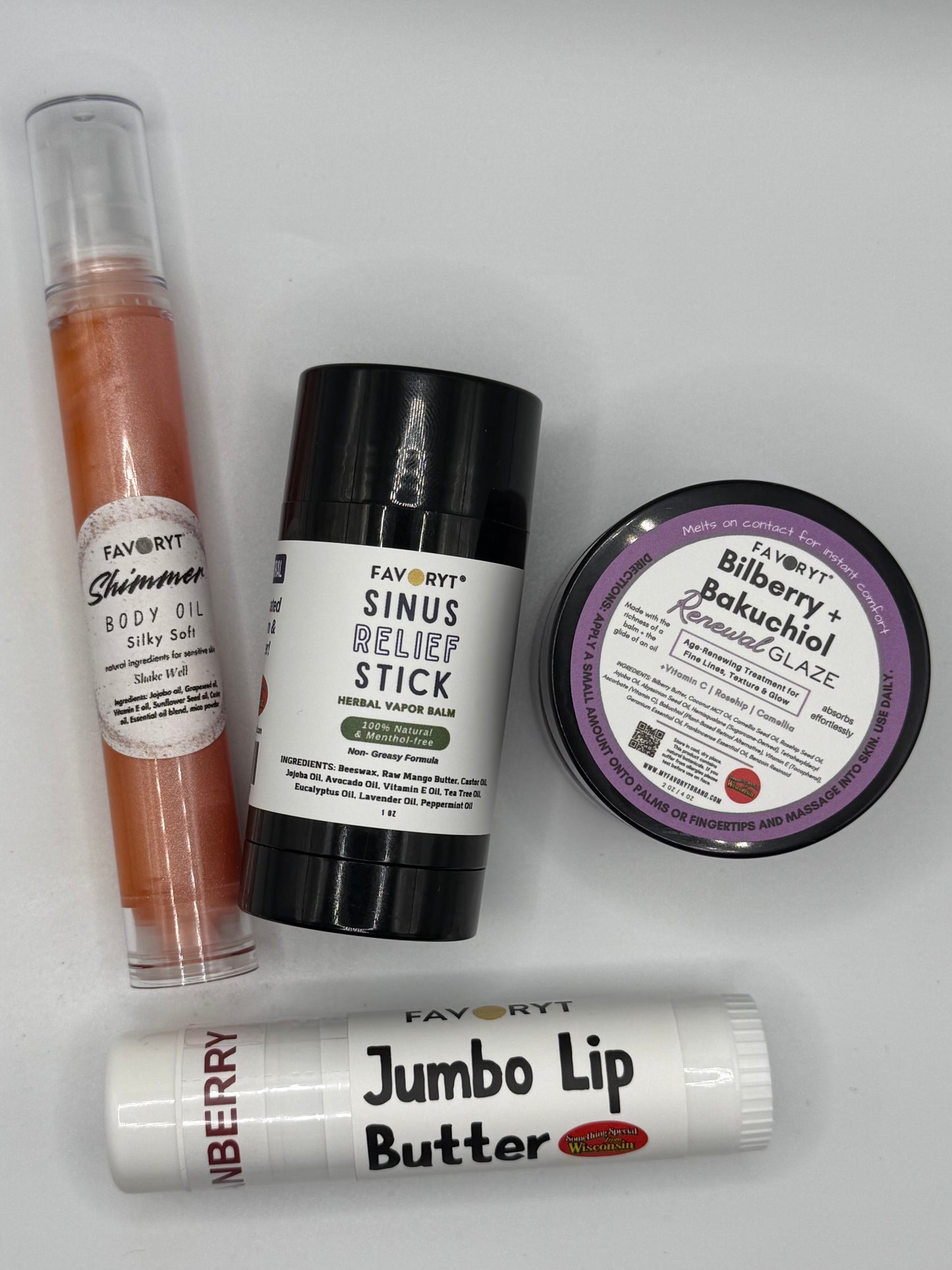 FAVORYT Mother’s Day Self-Care Set | Custom Natural Skincare Gift Bundle