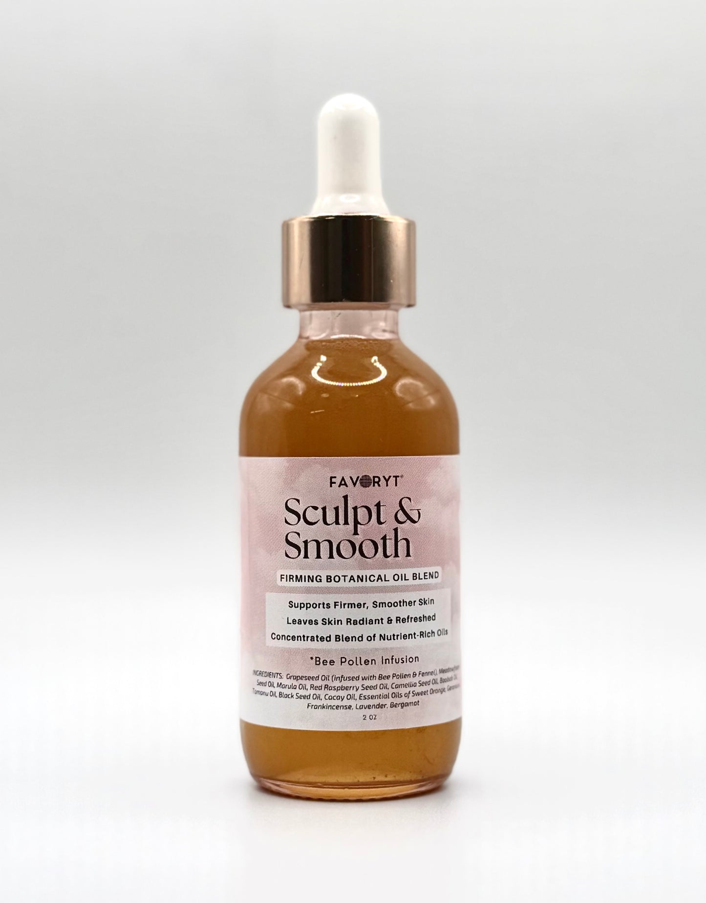 FAVORYT Sculpt & Smooth – Natural Skin Oil with Bee Pollen & Botanicals