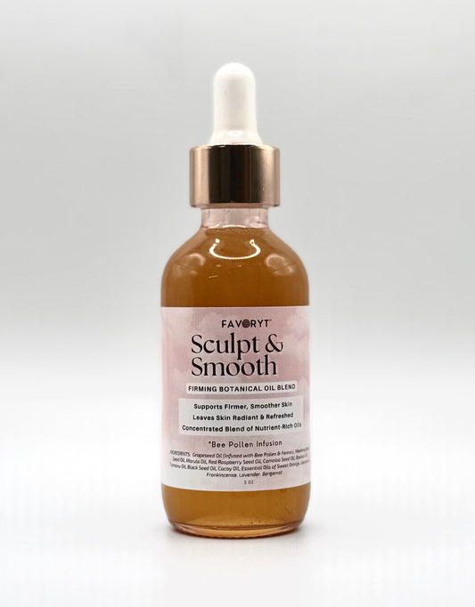 FAVORYT Sculpt & Smooth – Natural Skin Oil with Bee Pollen & Botanicals