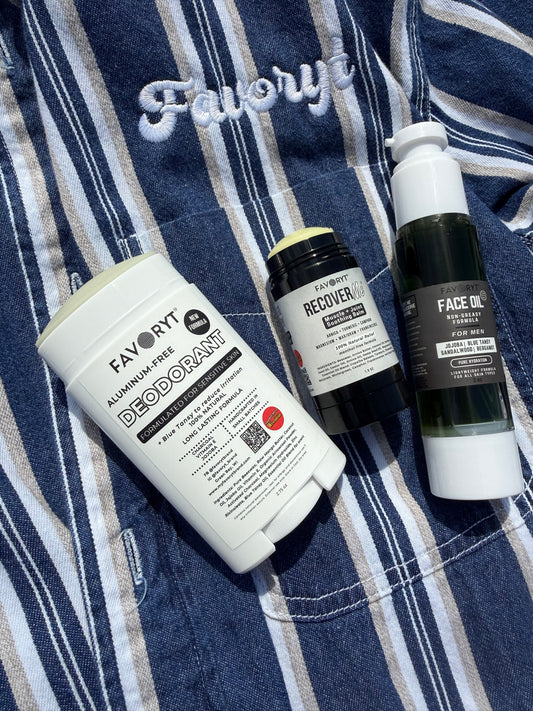 FAVORYT Father’s Day Bundle | Natural Grooming + Wellness Gift Set for Men
