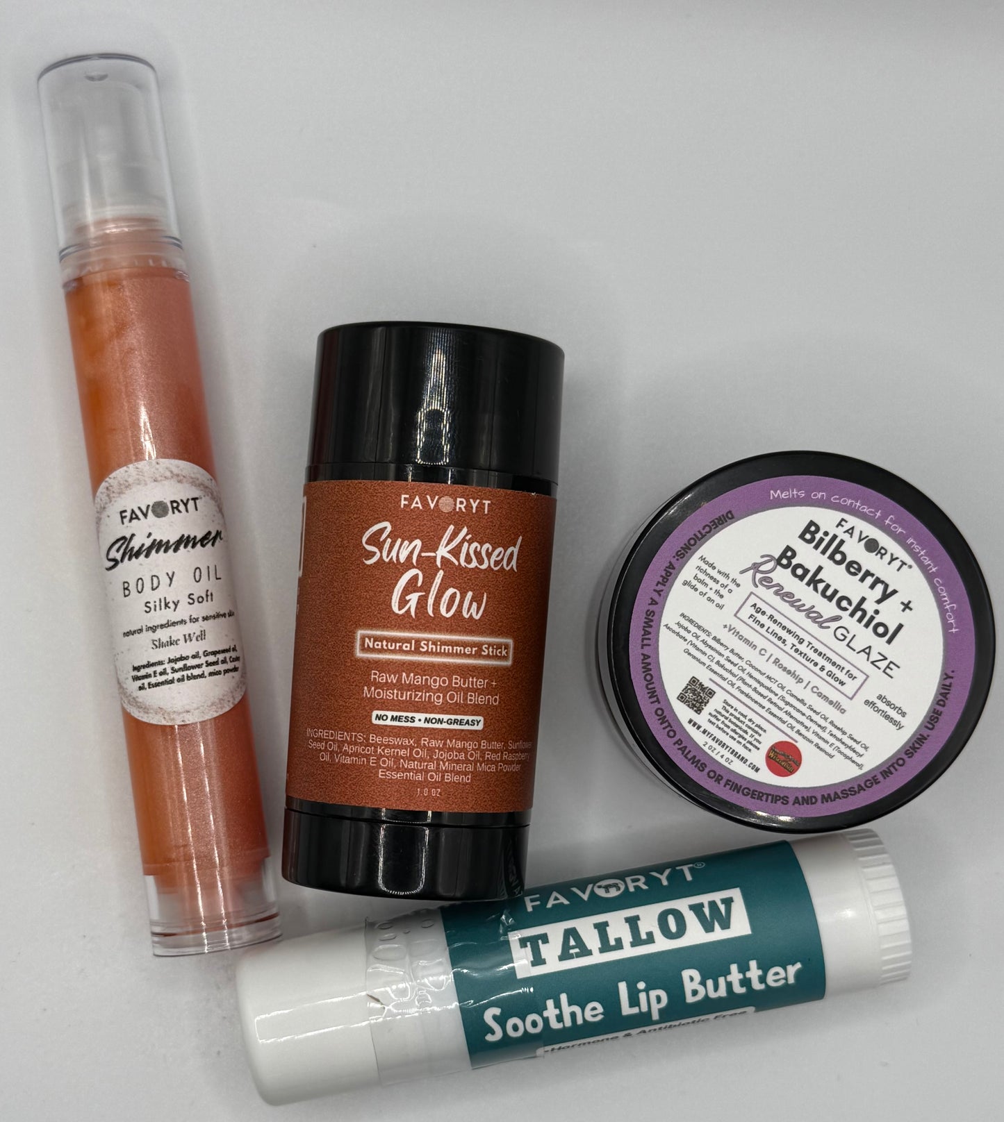 FAVORYT Mother’s Day Self-Care Set | Custom Natural Skincare Gift Bundle