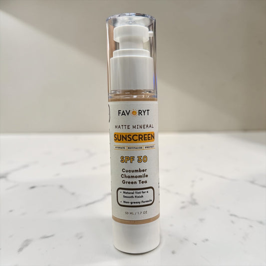 Matte Mineral Sunscreen