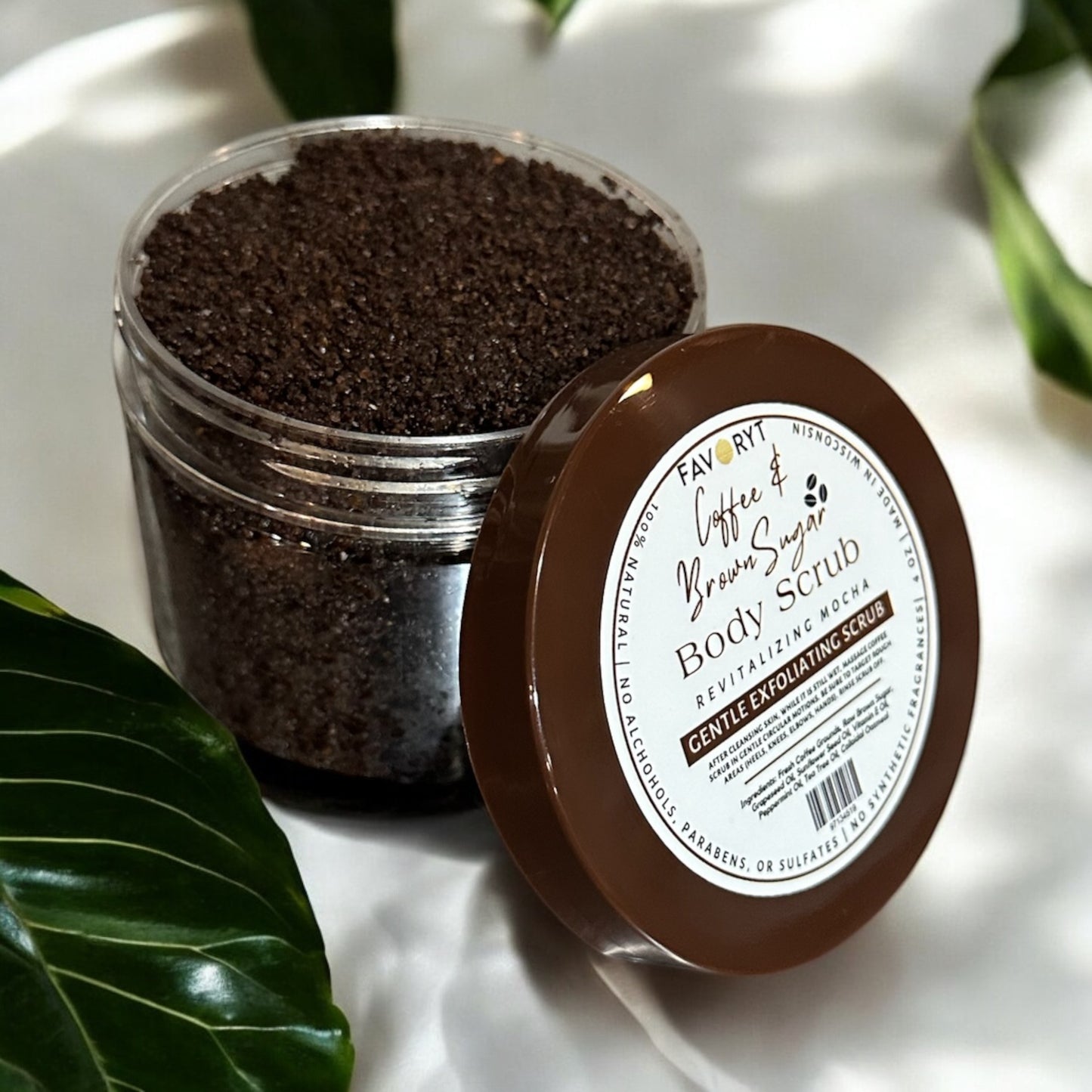 FAVORYT Coffee x Brown Sugar Body & Face Scrub