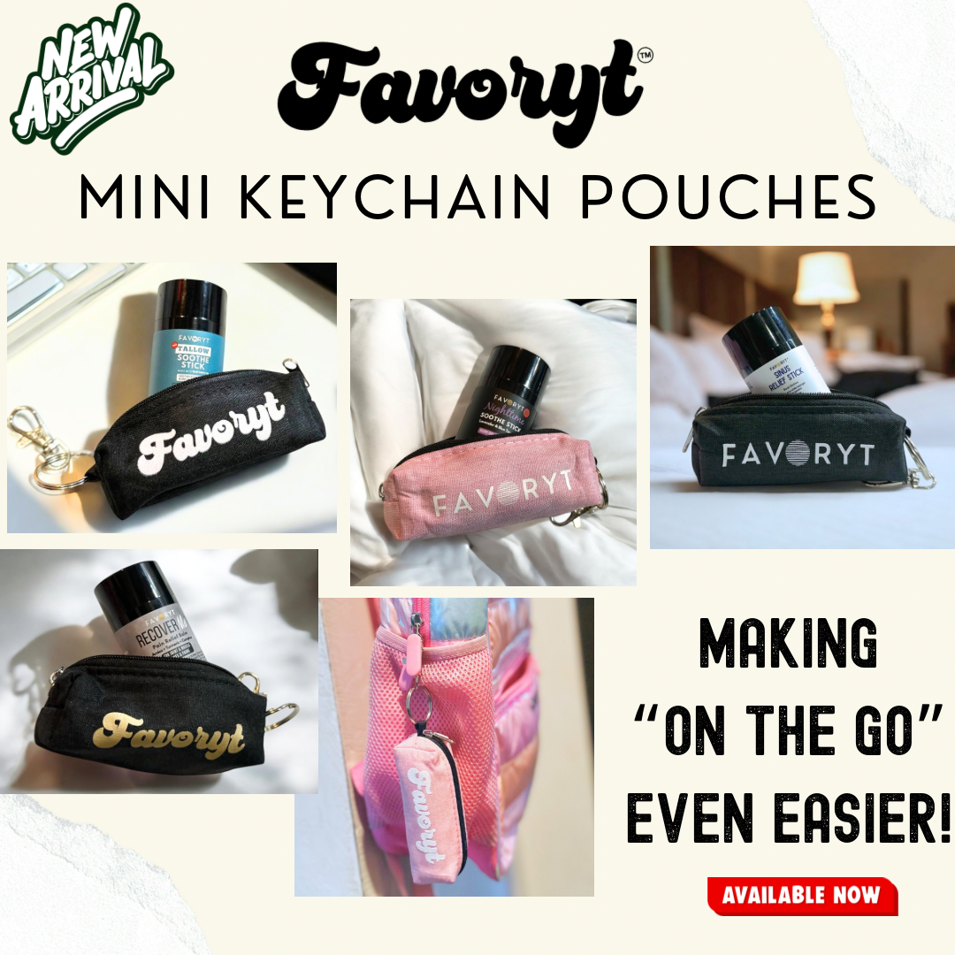 FAVORYT Mini Stick or Lip Butter Keychains