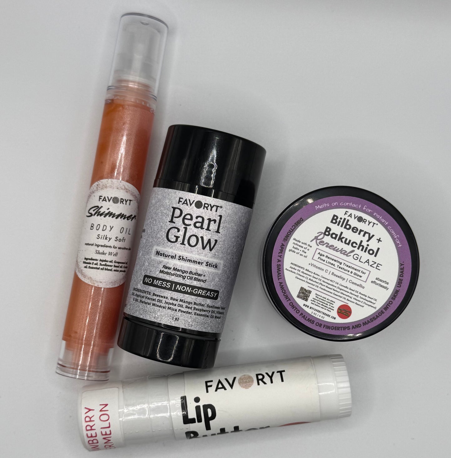 FAVORYT Mother’s Day Self-Care Set | Custom Natural Skincare Gift Bundle