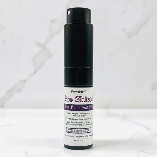 Pro Shield Heat Protectant Mist — 100% Natural Dry Oil for Sauna & Styling