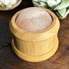 Bamboo Himalayan Salt Massager – Natural Muscle Relaxation Roller for Sore Muscles & Circulation, Handmade in Vietnam