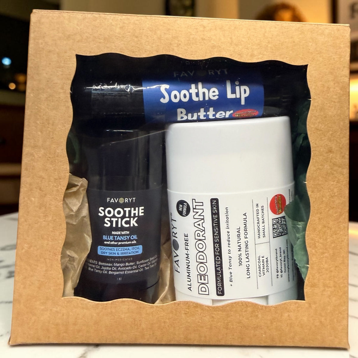 Custom Natural Body Care Gift Set | My Faves Mini Box | FAVORYT
