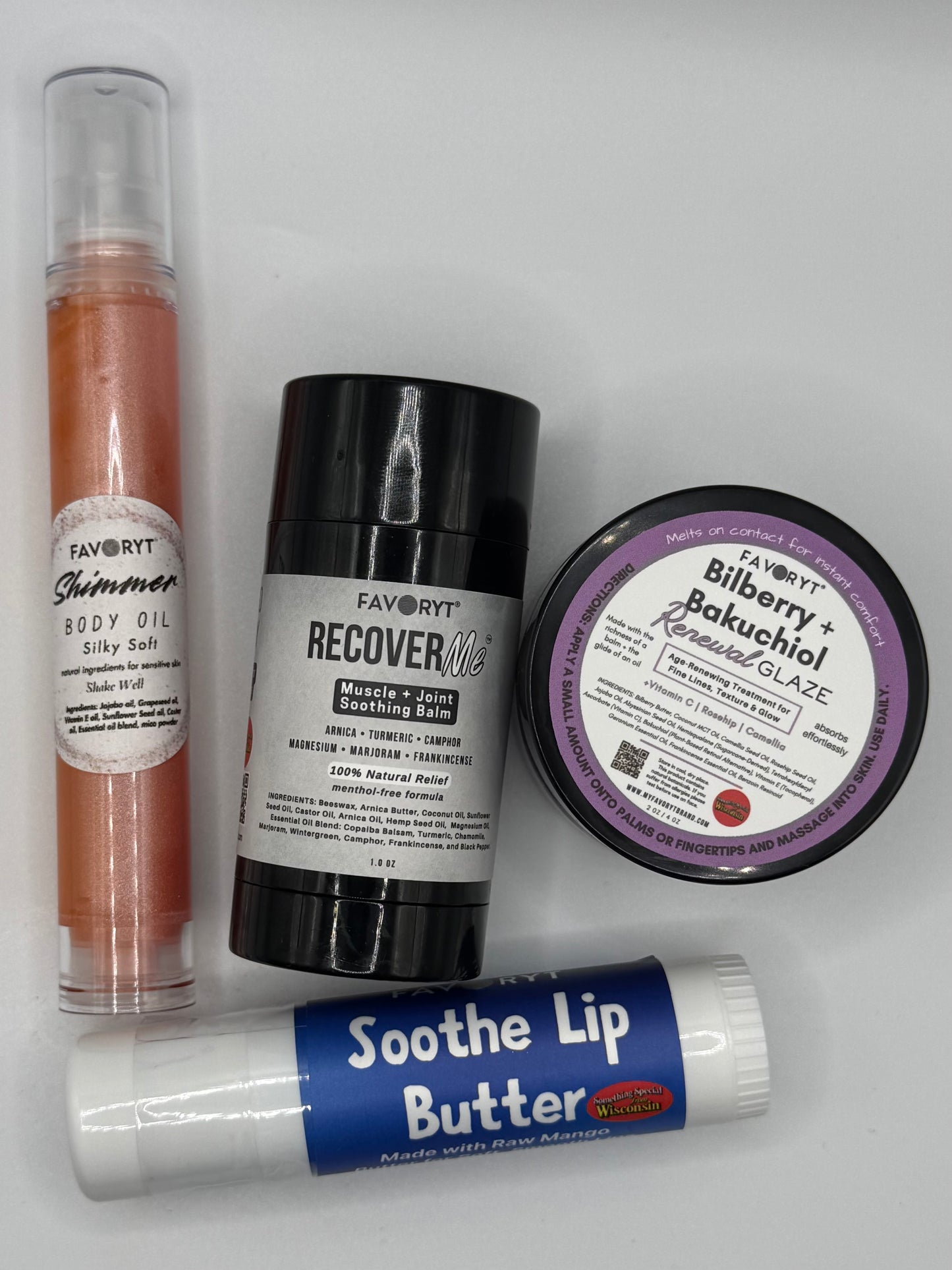 FAVORYT Mother’s Day Self-Care Set | Custom Natural Skincare Gift Bundle