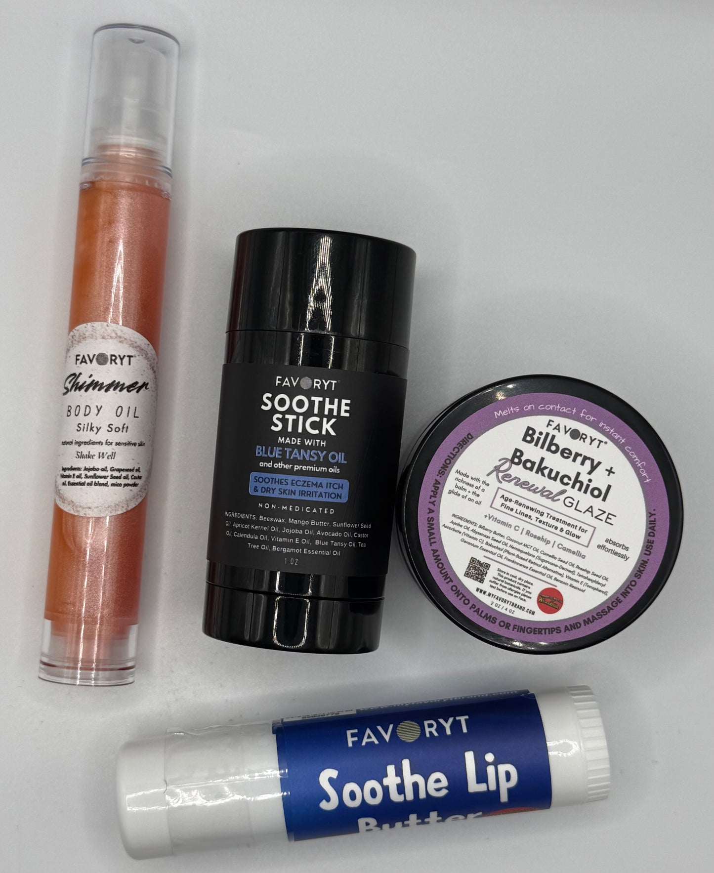 FAVORYT Mother’s Day Self-Care Set | Custom Natural Skincare Gift Bundle