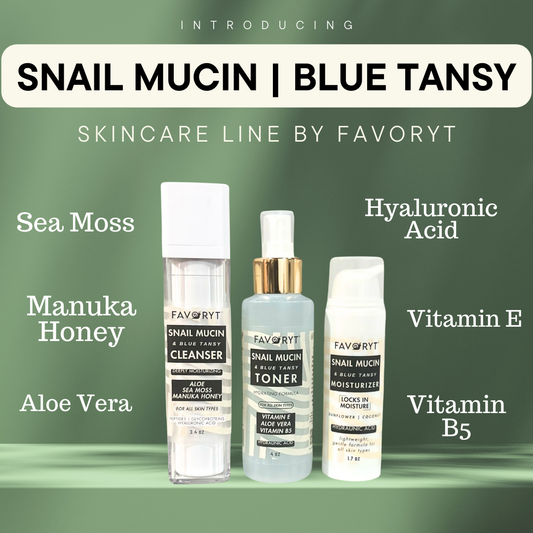 Snail Mucin | Blue Tansy Skincare Line by FAVORYT