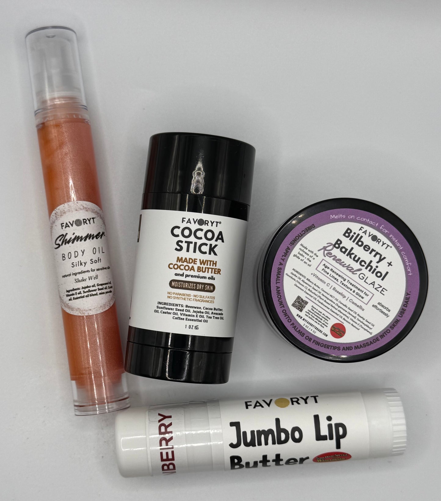 FAVORYT Mother’s Day Self-Care Set | Custom Natural Skincare Gift Bundle