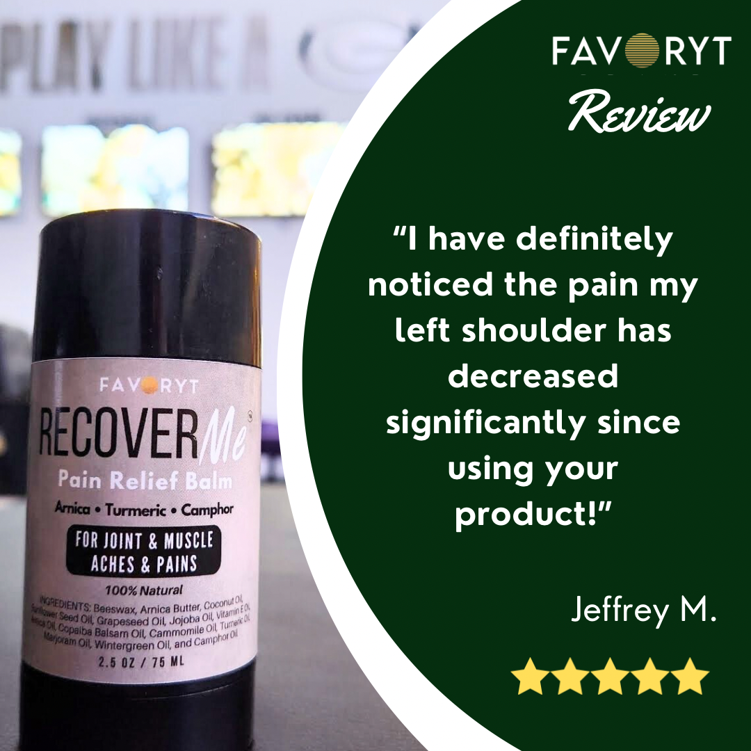 FAVORYT RecoverMe Pain Relief Balm