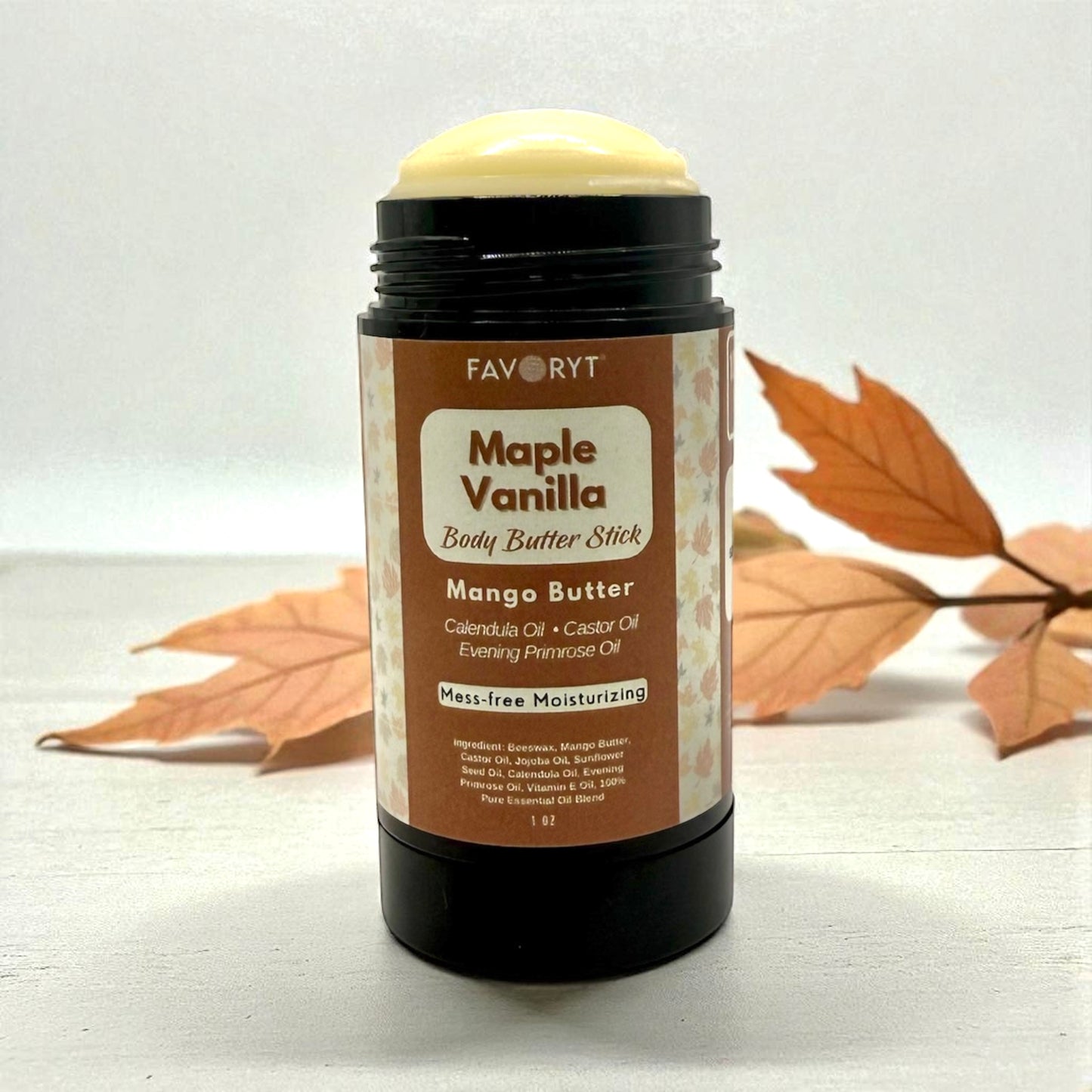 Maple Vanilla Body Butter Stick – Limited Edition Holiday Moisturizer
