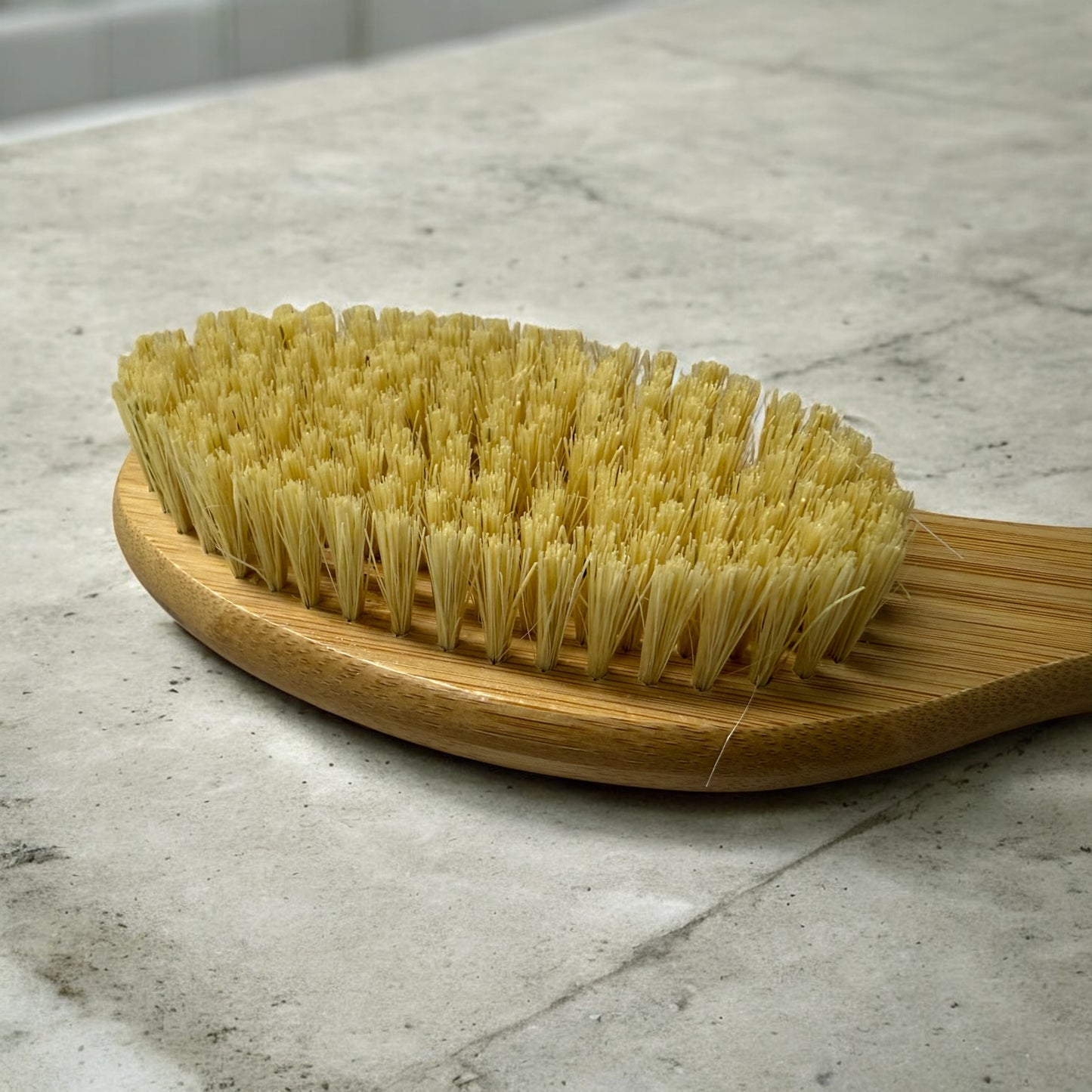 Bamboo Exfoliating Body Brush – Natural Sisal Dry Brushing for Circulation, Detox & Healthy Skin