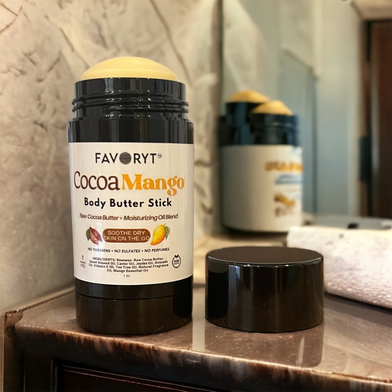 Cocoa Mango Cocoa Butter Skin Balm Stick - FAVORYT BRAND