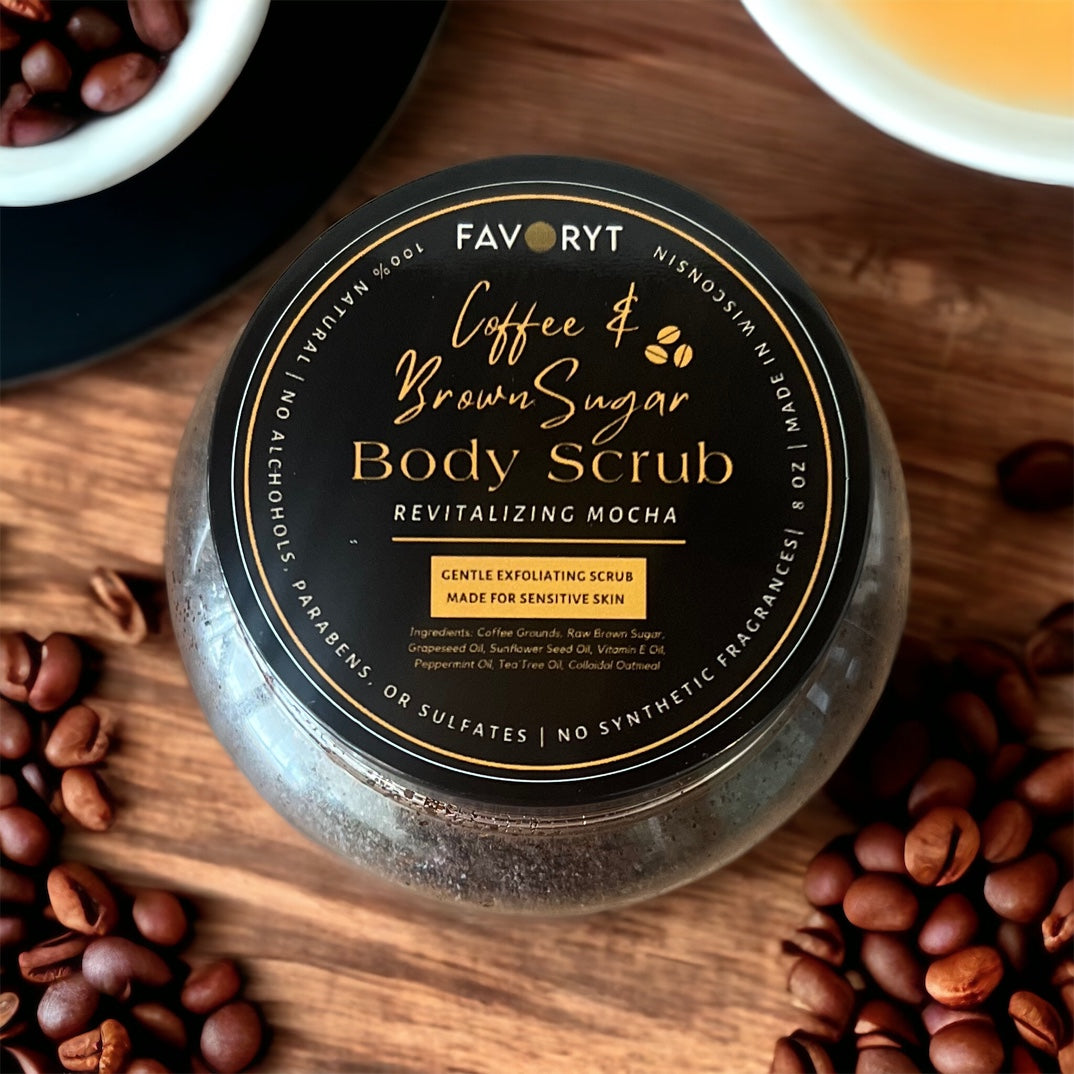 FAVORYT Coffee x Brown Sugar Body & Face Scrub - FAVORYT BRAND